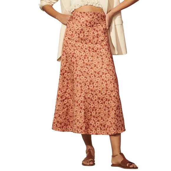 Sandro Dresses & Skirts - Sandro Linen-Blend Skirt